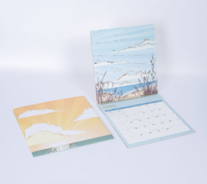 Lịch treo tường chất lượng cao, khung ảnh, in kỹ thuật số, năm 2026, kích thước lớn, kế hoạch bàn làm việc hàng năm, bán buôn, in theo yêu cầu - Product Image 3