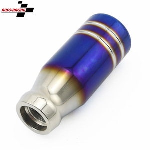 Auso-Racing Car Gear <b>Knob</b> 9mm Aluminum Half-Baked Blue Rustproof Manual <b>Shift</b> <b>Knob</b> - Product Image 1