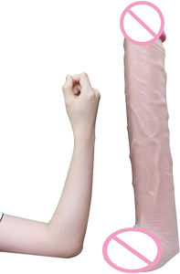 Взрослые игрушки, оптовая цена, 50 см, большой толстый черный фаллоимитатор, супер длинный пенис, faak, секс-шоп, эротические игрушки, giante, фаллоимитатор для женщин, мастурбация - Product Image 2