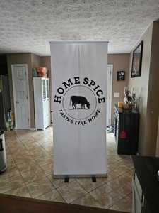 Customizable Anti-Fade Vivid Fan Cheer Easy Install Roll-up <b>Banner</b> for Football Match - Product Image 5