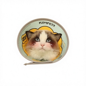 ปลอกคอป้องกันแมวและสุนัข ลายการ์ตูนวงกลมเอลิซาเบธ ป้องกันรอยขีดข่วน ป้องกันการกัด ใช้สำหรับอาบน้ำ สวยงาม วัสดุ PVC ขายส่ง - Product Image 1