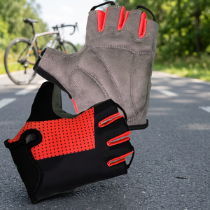 Gants de cyclisme rembourrés en gel, gants de vélo sans doigts, résistants aux chocs, aux vibrations et à l'abrasion, gants de VTT - Product Image 5