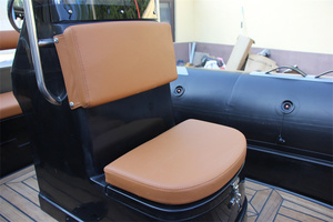 ZHENBO Bateau pneumatique semi-rigide de luxe personnalisé à coque en fibre de verre RIB480D 16 pieds Bateau de patrouille à grande vitesse Tube en Hypalon/PVC Plongeur - Product Image 6