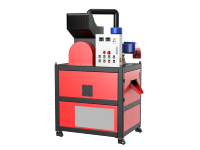 Petite machine à granuler les fils de cuivre avec moteur pour le recyclage automatique des câbles usagés 100-180 kg/h