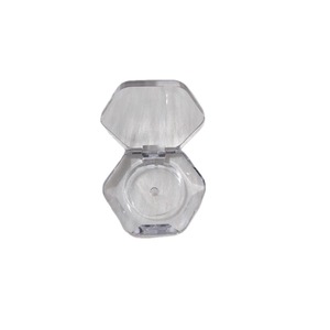 Transparent Cosmetic Palette 26mm Pressed Powder Sample <b>Box</b> With Cover For Makeup Organizers - Product Image 1