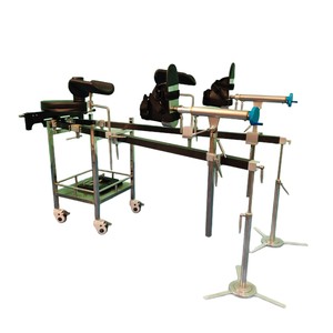 Marco de tracción ortopédica de acero inoxidable QYJ-658 de 23 pulgadas para soporte de extremidades inferiores en mesas de operaciones, reducción y tracción - Product Image 1