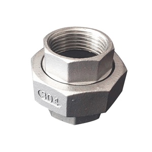 Nhà máy trực tiếp cung cấp 304 thép không gỉ chủ đề nội bộ phụ kiện đường ống 1 inch 2 inch áp suất thấp Công Đoàn vít Công Đoàn cao - Product Image 1