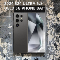 Smartphone OLED 5G 6,8 Inci Layar FHD Android 12 Octa Core Dual SIM 5000mAh Pengenal Wajah Pengisian Cepat