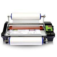 A3 Film de couverture semi-automatique AB pour impression UV DTF Étiquettes en cristal Installation thermique simple ou double de film B de 30cm