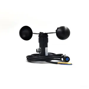 BGT BGT-FS1(P) OEM CE 7-24V DC Analog Voltage RS485 Output 2.5m Cable Aluminum Alloy Weather Station Three-Cup <strong>Wind</strong> <strong>Sensor</strong> - Product Image 3