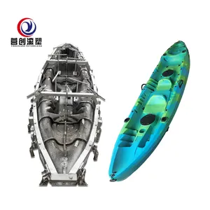 Customized Rotomolding Machine Alunimnum Rotomolding Mold For Plastic Boat Kayak