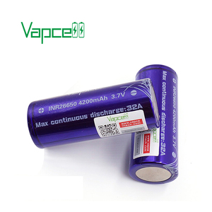 Vapcell-batterie lithium rechargeable, 26650, 26650 mah, 32a, 4200, contrôlée par mooch, 26650 - Product Image 3