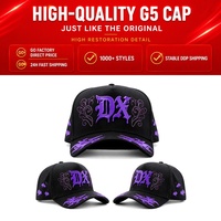 Casquette de baseball en daim 5 panneaux, modèle 31 BZ X, qualité originale, neuve, 100% OEM ODM, avec puce, ensemble complet