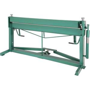 Plieuse de tôle en aluminium d'<span class=keywords><strong>occasion</strong></span> avec composants de base à roulements, machine de pliage manuelle de plaques PBB1270/3SH en vente - Product Image 1