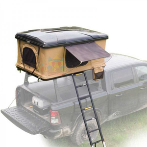 Caja de tienda impermeable OEM personalizada para camión, tienda de techo, carcasa dura, retráctil, plegable, para techo de coche, tienda para 1-2 personas - Product Image 6