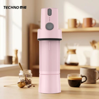Moulin à café portable H40 2-en-1 manuel à manivelle et électrique Type-C, corps en aluminium pour le café filtre, les voyages et le camping