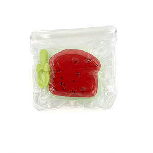 Jouet Squishy Pastèque en TPR, Jouet Sensoriel Anti-Stress Doux à Presser en Forme de Pain pour Adultes - Product Image 5