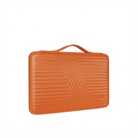 Étui de protection pour ordinateur portable Remayer personnalisé, portable, étanche, en EVA rigide, pour MacBook Pro 14 pouces 13,3 rouge