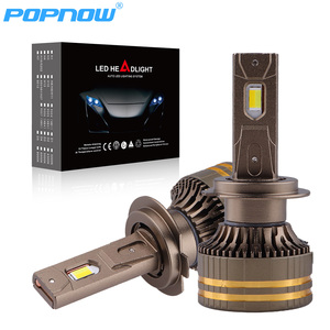 หลอดไฟหน้ารถยนต์ LED 3 สี ขาว เหลือง รุ่น H1 H3 9005 9006 H11 H4 H7 หลอดไฟ LED สำหรับรถยนต์ - Product Image 5