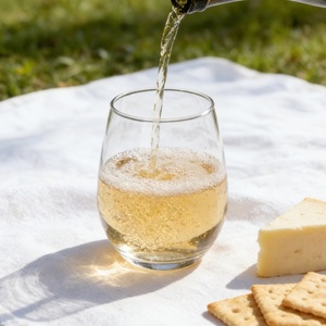 Bicchieri da <span class=keywords><strong>Vino</strong></span> Senza Stelo Personalizzati all'Ingrosso, Capacità 550ml/19oz, per <span class=keywords><strong>Vino</strong></span> Rosso e <span class=keywords><strong>Bianco</strong></span>, Ideali per Ristoranti, Bar e Matrimoni - Product Image 4