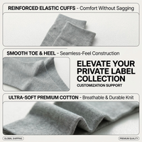 Chaussettes pour hommes avec logo personnalisé, vente en gros, coton de haute qualité, respirantes, athlétiques, sportives, de compression, habillées, cadeau en vrac