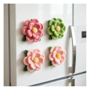 Kit de arte creativo DIY, alambre de terciopelo de 7 mm para proyectos educativos infantiles y hermosos diseños de flores decorativas con alambre de terciopelo. - Product Image 3