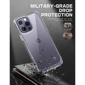 LFD957 Simple Fashion Style Ultra Thin Transparent Mobile Phone Case For IPhone 14 Plus 6.7 Inch