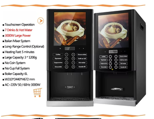 Cafetera Automática Inteligente para el Hogar, Cafetera Espresso Totalmente Automática de Acero Inoxidable - Product Image 4