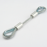 Câble métallique souple pour la construction ASTM standard levage gréement anneau de levage garde-corps serre corde à linge par les fabricants