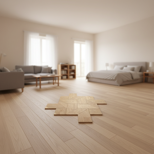 Деревянный пол цвета дымчатого дуба, новый стиль, водостойкий паркет из дуба, деревянное напольное покрытие - Product Image 6