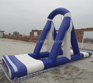 Échelle aquatique gonflable personnalisée en PVC, jeu interactif d'escalade, toboggan aquatique pyramidal, parc aquatique - Product Image 4