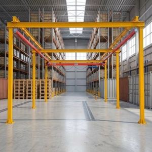 Grúa Puente Rígida Independiente KBK de Alta Calidad, 0.5t-3.2t, Grúa Puente Ligera con Polipasto Eléctrico, Adecuada para Taller - Product Image 5