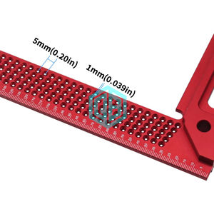 QinBu outil à main pour <span class=keywords><strong>le</strong></span> travail du bois menuiserie haute précision multifonctionnel à Angle droit 90 degrés règle d'angle carré pour charpentier bricolage - Product Image 6