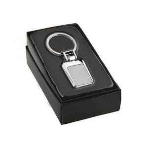 Portachiavi in Metallo Satinato/Lucido Personalizzato in Lega di Zinco con Stampa UV, Stile alla Moda, Logo Laser per Chiavi - Product Image 3