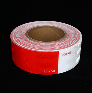 Autocollants autocollants à points de voiture taille personnalisée, ruban réfléchissant en <span class=keywords><strong>feutre</strong></span> pour camion pour la sécurité routière - Product Image 2