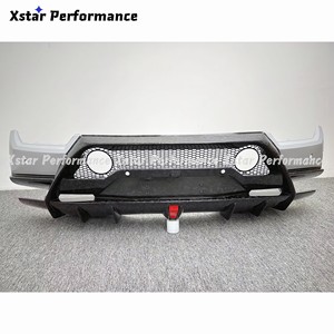Pare-chocs arrière en Fiber de carbone forgé à sec de Style <span class=keywords><strong>Performante</strong></span> pour Lamborghini <span class=keywords><strong>Huracan</strong></span> LP580 Kit de carrosserie LP610-4 - Product Image 4