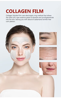 Masker Wajah Kolagen Pelembap Pengencang Kulit Larut Air, Larut Cepat, Mengandung Lemak Sapi, Laris Manis