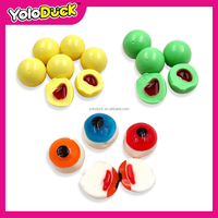 Bonbons gélifiés Burst Eyeball saveur pastèque, doux et moelleux, nouveauté, en vrac, OEM pour distributeur, Halloween YOLODUCK
