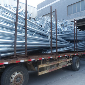 Trung Quốc Các Nhà Sản Xuất 5 Mét 8M 11M Chiều Cao Côn Bát Giác Nhúng Nóng Ánh Sáng Đường Phố Cực Năng Lượng Mặt Trời Thép Mạ Kẽm Cực - Product Image 2