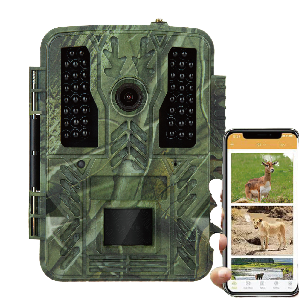 Охота за дикой природой, Охотничья игра, камера 4G, Wildcamera, фотоловушка с 48MP CMOS датчиком SD карты памяти нового поколения Wildkamera