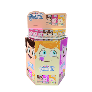 Cá nhân thiết kế sóng Hello Kitty tông sách <span class=keywords><strong>Dump</strong></span> Thùng quảng cáo siêu thị hiển thị <span class=keywords><strong>Dump</strong></span> bin cho kẹo - Product Image 1