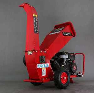 Broyeur de bois haute performance, petit broyeur de bois horizontal mobile, machine à broyer le bois à haute efficacité, broyeur de paille horizontal de jardin - Product Image 1