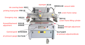 Máy In Màn Hình Phẳng Thiết Bị In Lụa Màn Hình Máy In Màn Hình Một Màu Bán Tự Động Để Bán - Product Image 4