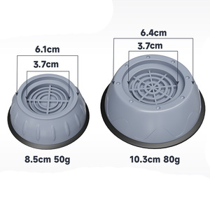 Pattini antiscivolo in gomma traspirante per mobili a basso prezzo, <span class=keywords><strong>supporti</strong></span> e cuscinetti in silicone <span class=keywords><strong>antivibrazione</strong></span> per <span class=keywords><strong>lavatrice</strong></span> - Product Image 1