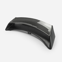 Aile arrière double pont style AM en carbone et fibre de verre EPR avec feux de freinage pour Nissan 370Z Z34 à partir de 2009