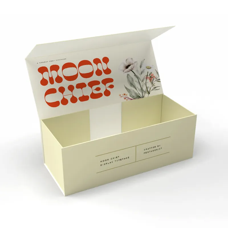 Caixa personalizada de luxo com fecho magnético, caixa de presente para roupas, embalagem personalizada, papelão dobrável, caixa de papel para roupas