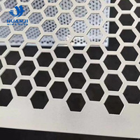Tôle perforée en acier inoxydable 316 à gros trous ronds de 5 à 20 mm avec surface passivée pour grilles de ventilation