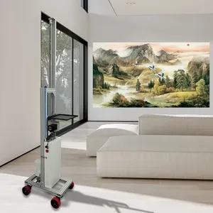ポータブルウォールプリンター3d垂直壁画UVウォールインクジェットプリンター壁壁画屋内屋外画像用