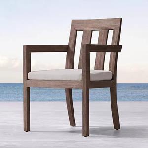 Conjunto de mesa y sillas de teca para jardín, impermeable, de madera maciza, para villa, patio, balcón, comedor. - Product Image 2