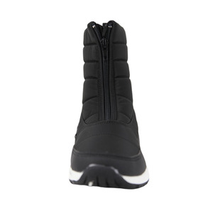 Bottes de neige imperméables pour hommes, chaudes, à enfiler, mi-mollet, avec fermeture éclair, légères, pour activités de plein air - Product Image 6